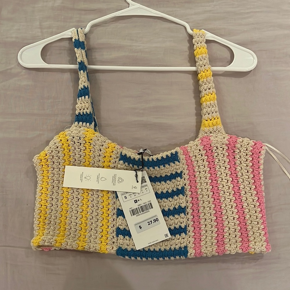 Zara Knit Crop Top
